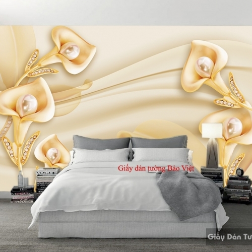 3D bedroom wallpaper FL087