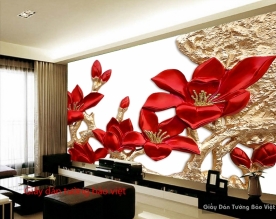 3D bedroom wallpaper FL089