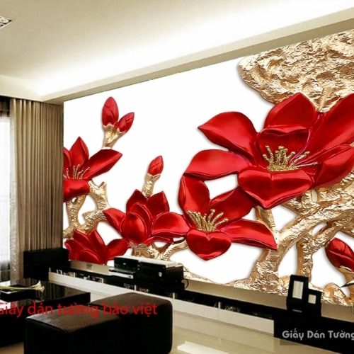3D bedroom wallpaper FL089