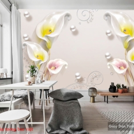 3D bedroom wallpaper FL112