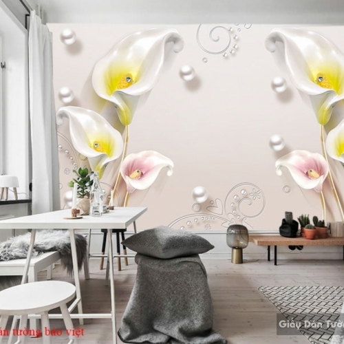3D bedroom wallpaper FL112