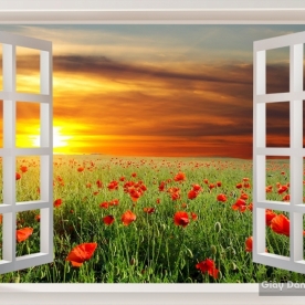 Beautiful 3D bedroom wallpaper Fi028