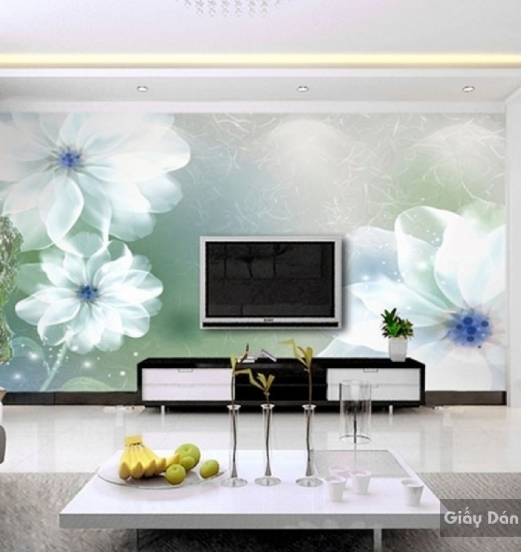 3D bedroom wallpaper FL049