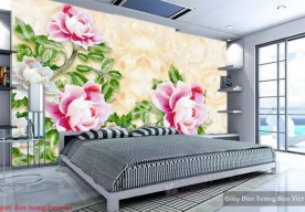 3D bedroom wallpaper FL143