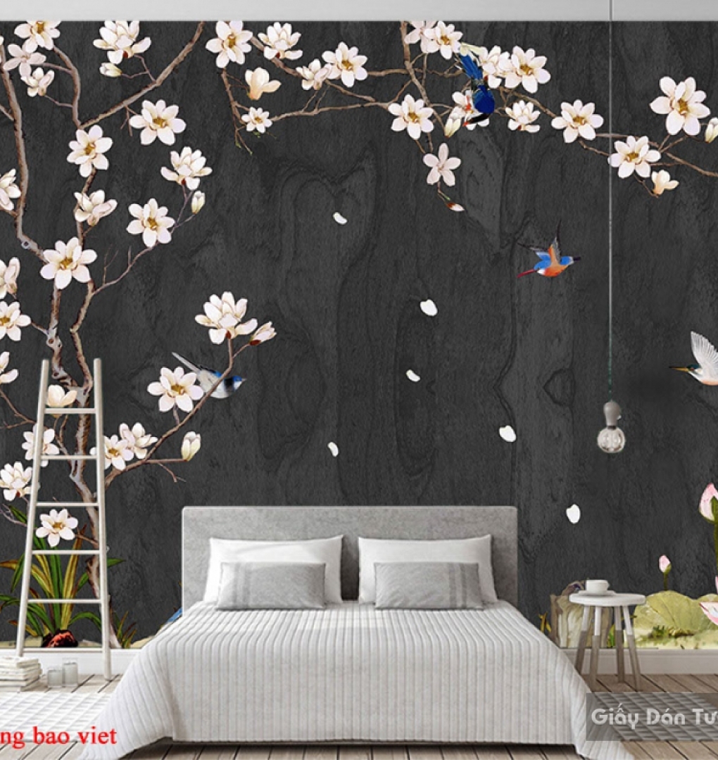 H230 3d bedroom wallpaper