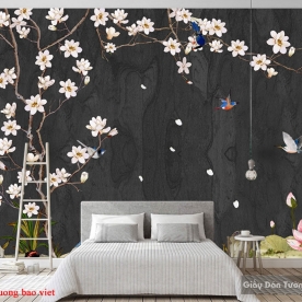 H230 3d bedroom wallpaper