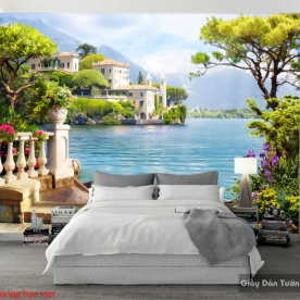 3d bedroom wallpaper s208