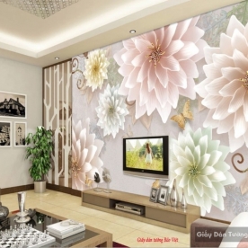 3d bedroom wallpaper v096