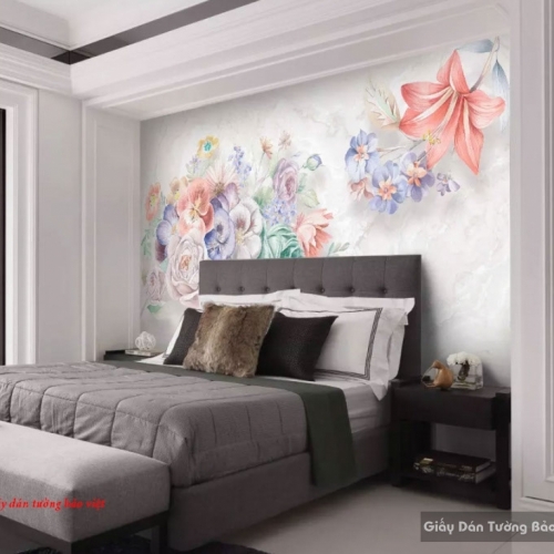 Bedroom wallpaper D098