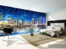 Bedroom wallpaper Fm217