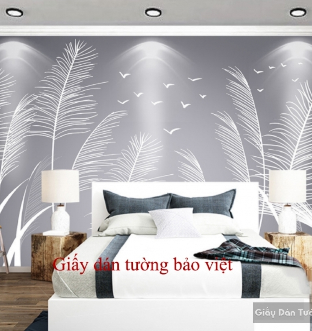 Bedroom wallpaper H081