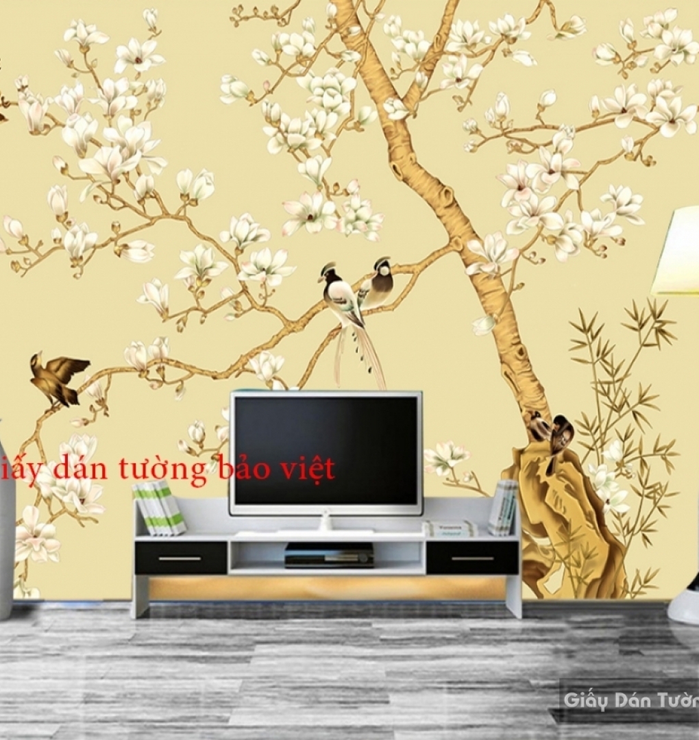 Bedroom wallpaper H083