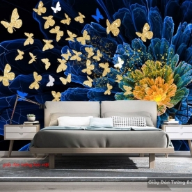 Bedroom wallpaper d128