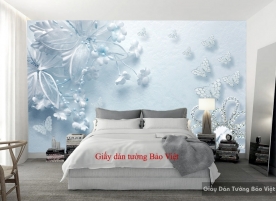 Beautiful bedroom wallpaper FL079