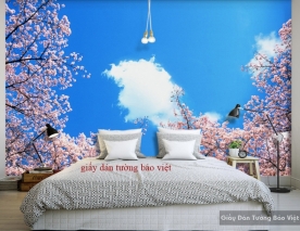 Beautiful bedroom wallpaper H088