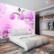 Purple bedroom wallpaper fl126