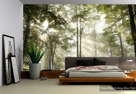 Wallpaper bedroom landscape Tr121