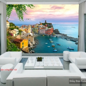 Beautiful landscape bedroom wallpaper s171