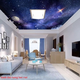 Bedroom wallpaper ceilings c189