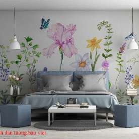 Bedroom wallpaper me061