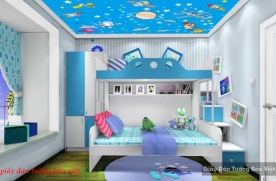 Ceiling stickers baby room d164