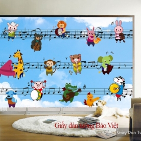 Wallpaper for children rooms Kid095