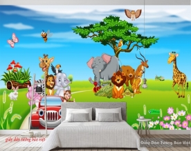 Wallpaper for children rooms d182