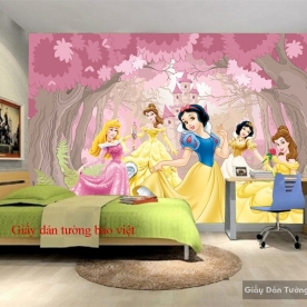 Kid103 girl room wallpaper