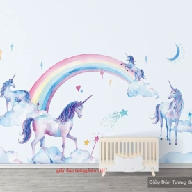 Wallpaper of children's rooms D004