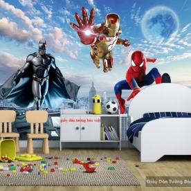 Wallpaper of children's rooms D015