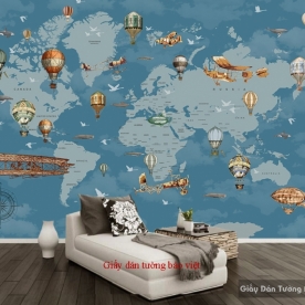 Wallpaper for children's rooms K17377214