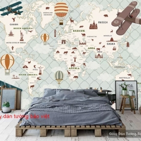 Child room wallpaper Kid120