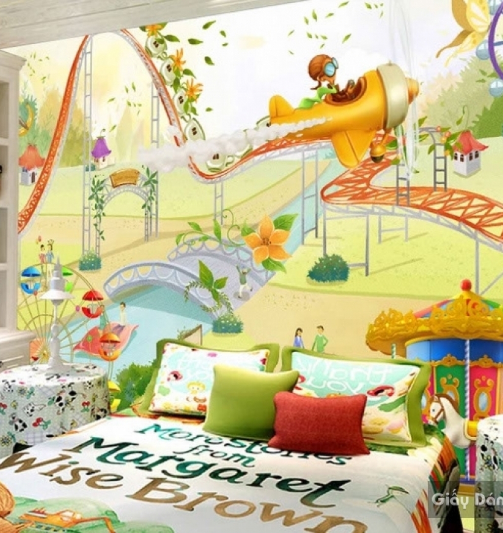Kid129 children's room wallpaper