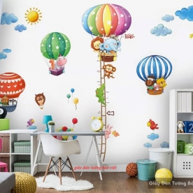 Child wallpaper D140 height ruler