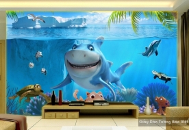Kid015 3D children's room wallpaper