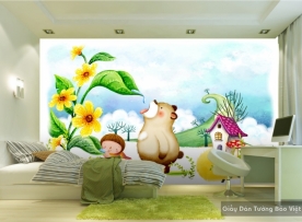 Kid021 3D children's room wallpaper
