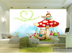 Kid022 3D children's room wallpaper