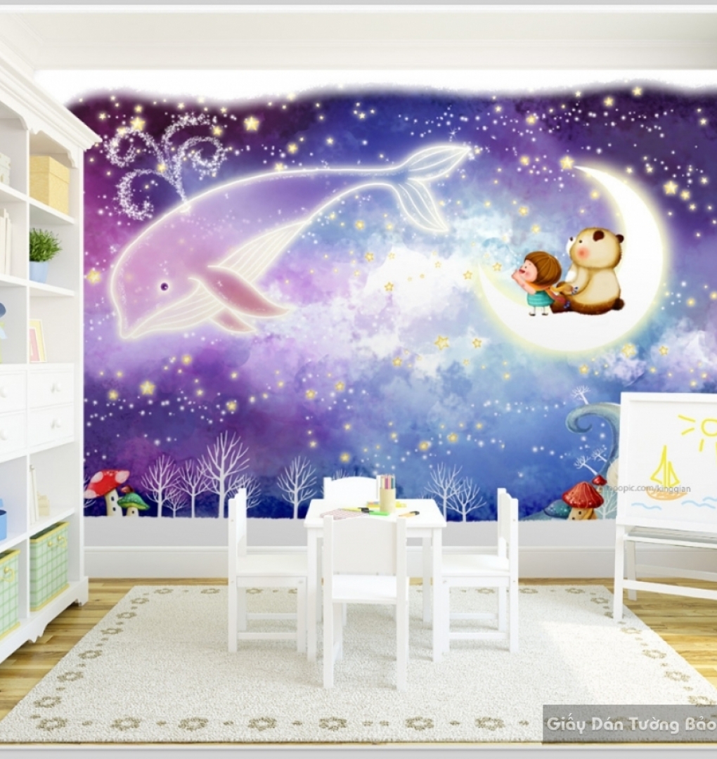 Wallpaper for children's rooms 15413604
