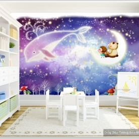 Wallpaper for children's rooms 15413604