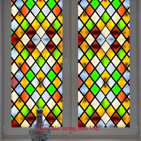 Colored glass stickers K073