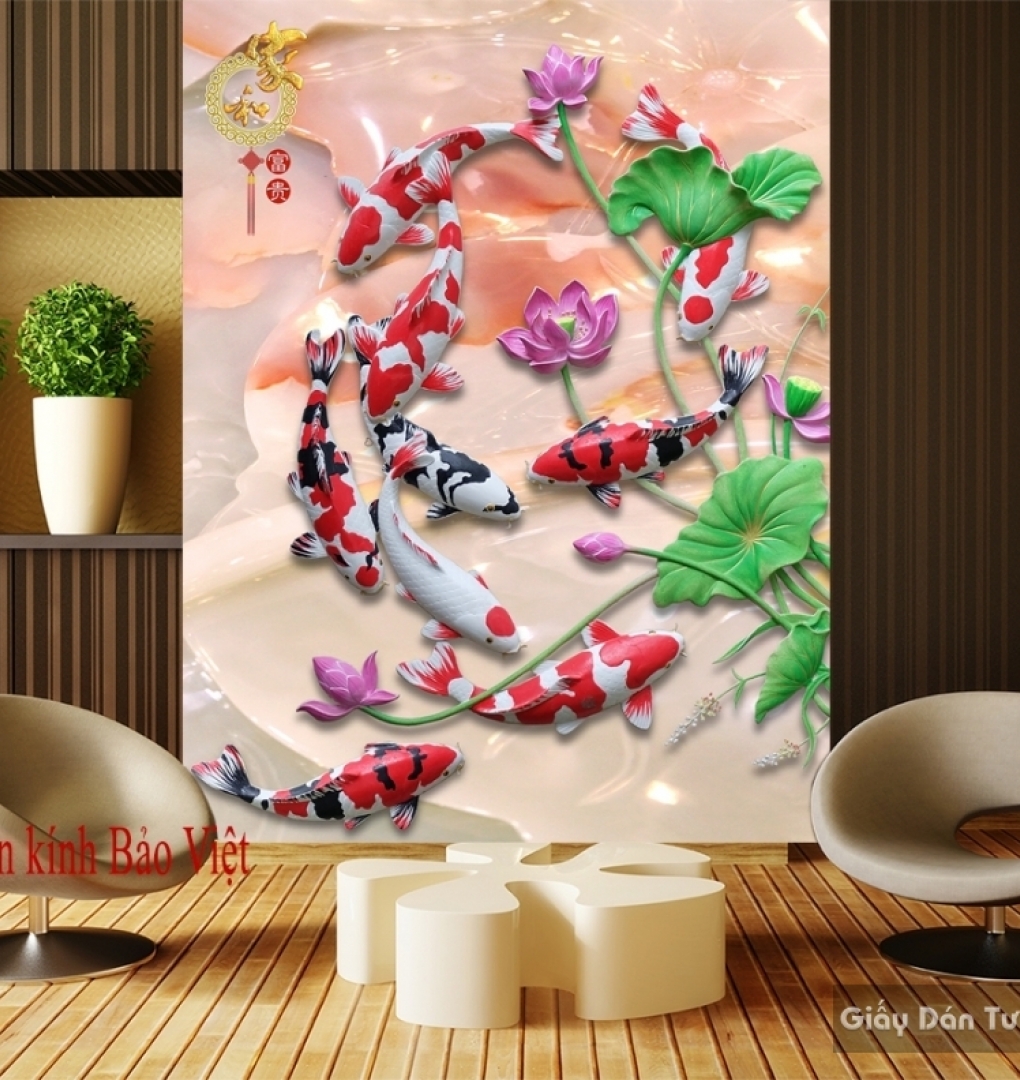 Order decal feng shui 3D glass stickers FT040