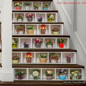 Decal stickers 3D stairs Ak005