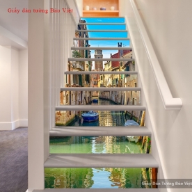 Decal stickers stairs AK008