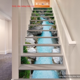 Decal stickers stairs AK009