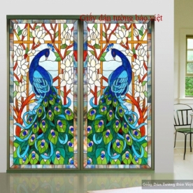 K041 glass decal stickers