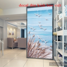 Decal beautiful glass stickers K16469940