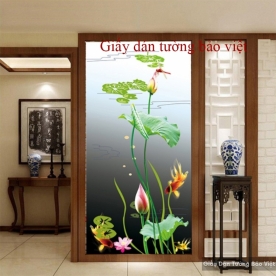 Decal frosted glass K004