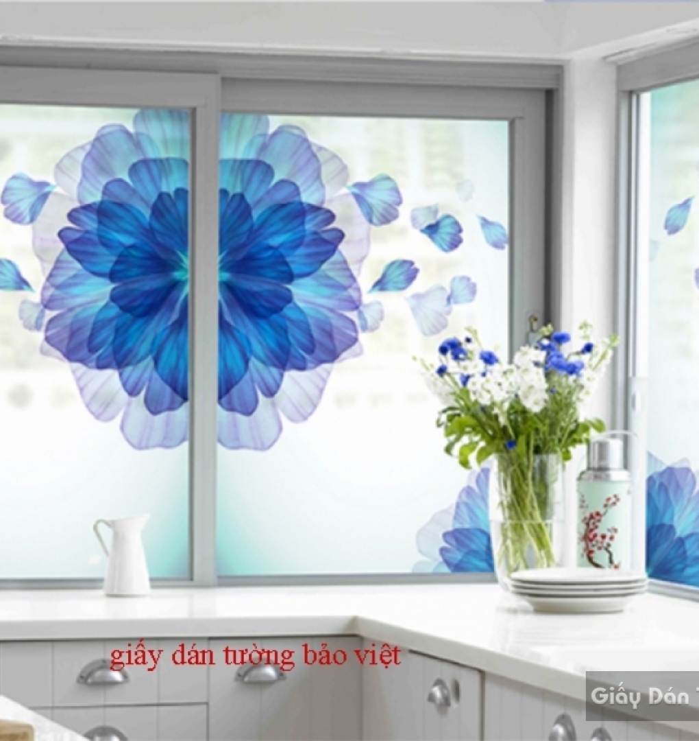 Decal frosted glass K007