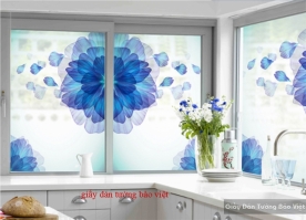 Decal frosted glass K007