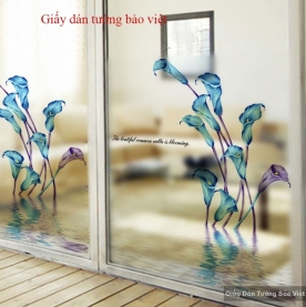 Decal frosted glass K010
